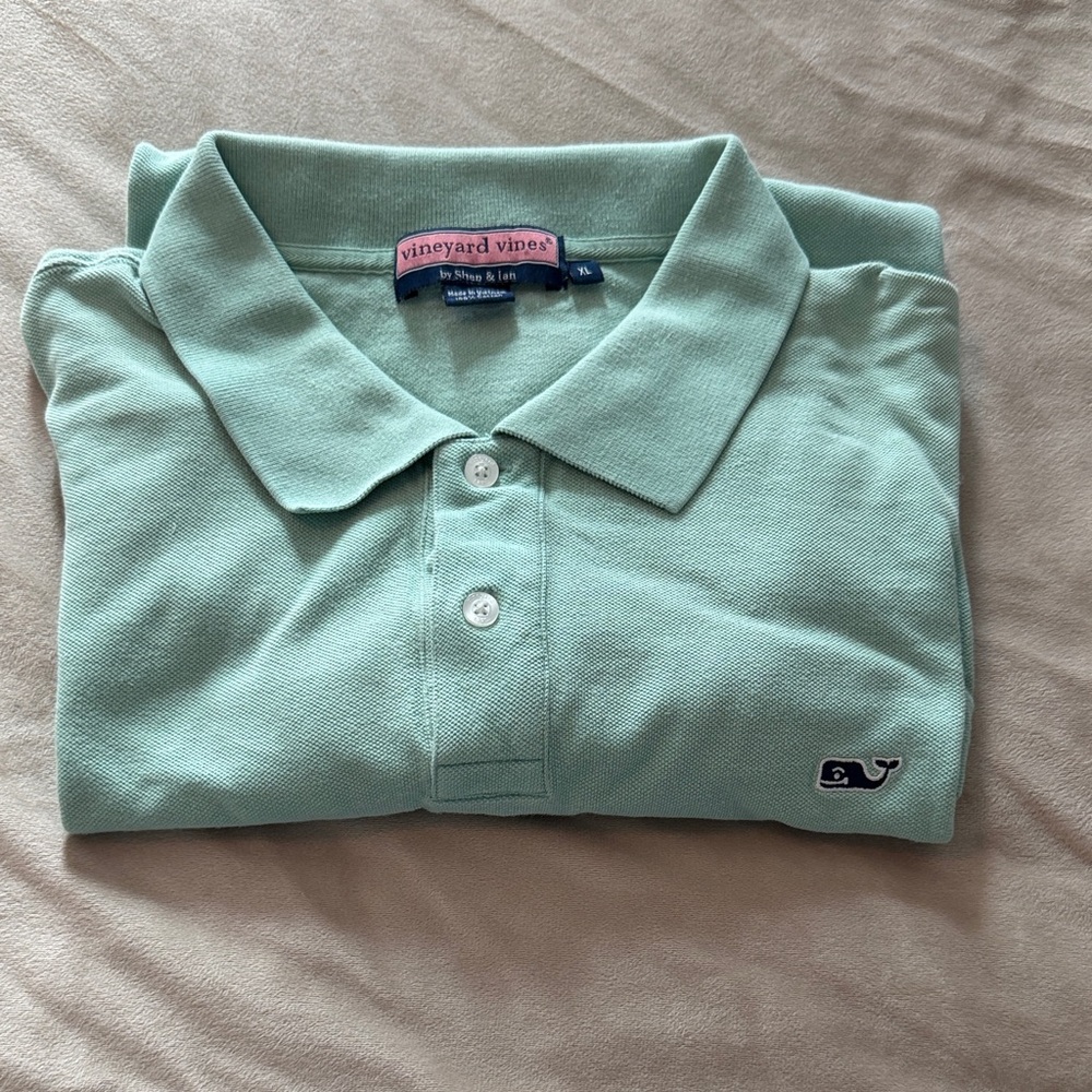 Vineyard Vines Mint Green Polo Shirt